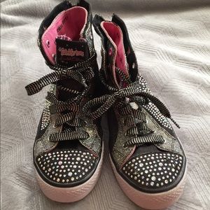 Skechers Twinkle Toes High Top Sneakers